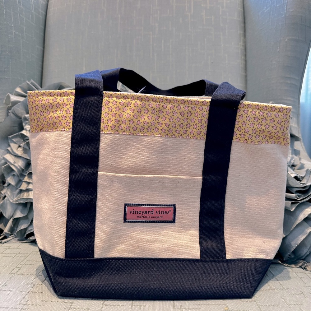 Vineyard vines canvas tote